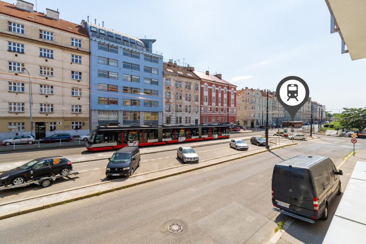 Studio Brand New Apartment #28 In New Building With Free Parking In City Center Prag Eksteriør billede